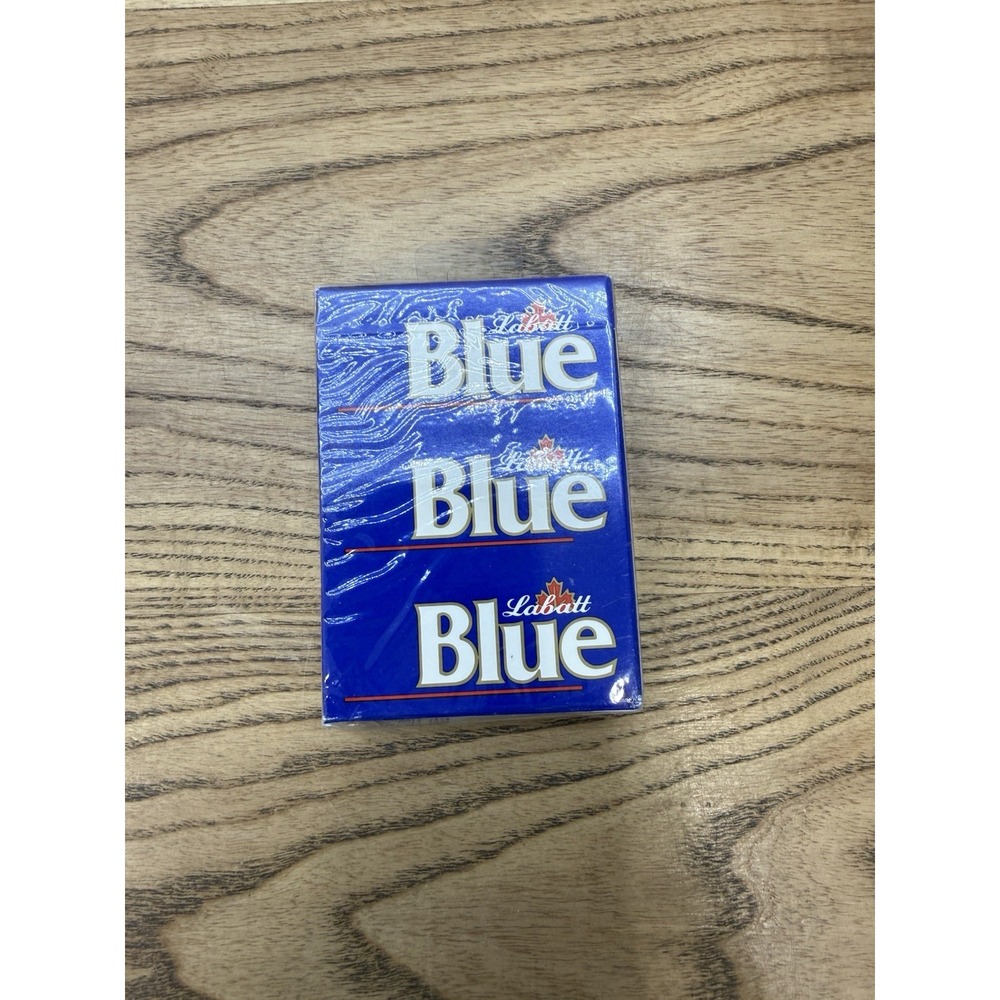 Labatt Blue Collectible  Playing Cards  Sealed New Old Stock Vintage US Playing